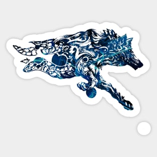 Cyberpunk animal Sticker